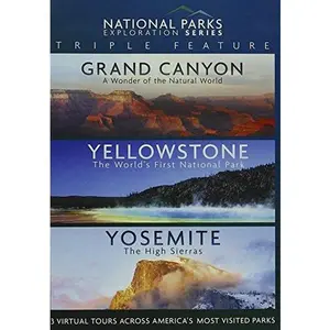 USED-National Parks Exploration Series - Grand Canyon, Yellowstone, Yosemite (DVD)