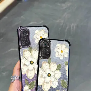 1 Piece Holed Heart 11 Pro+ Flexible Elegant Cover For Redmi Note 11 Pro+ 5G - Ideal For Entertainment