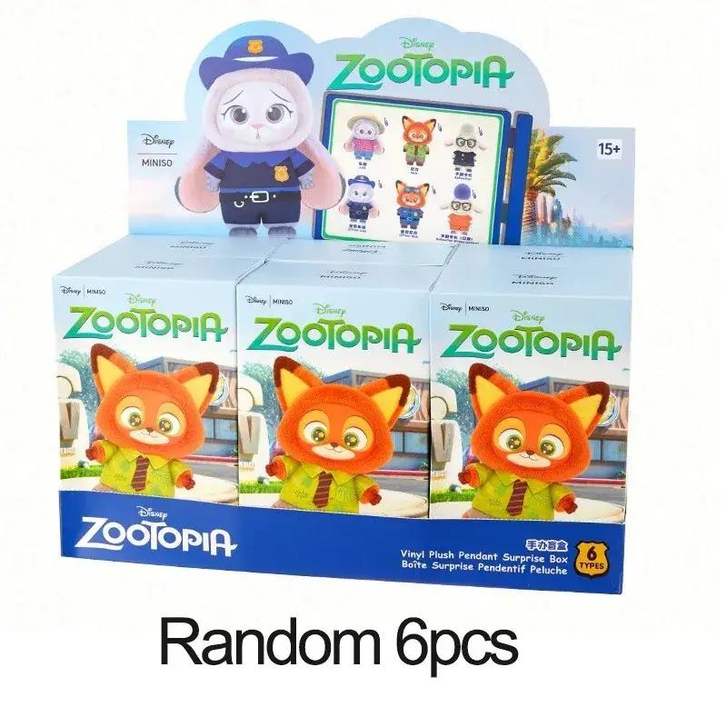 NEW 2026 Series Blind Box Judy Nick Vinyl Plush Pendant Trendy Toys Box Christmas Gift