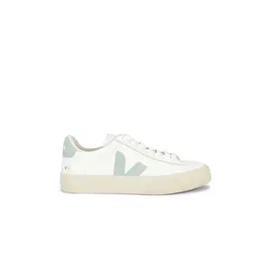 Veja Campo Sneaker in White & Matcha