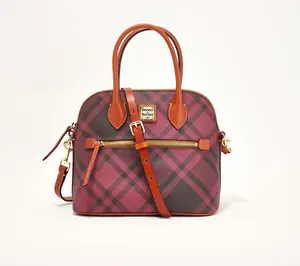 Dooney & Bourke Coated Cotton Sutherland Domed Satchel