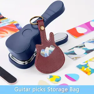 Guitar Pick Punch Kit : Bass Guitar Picks Puncher With 15 Random Pick Strips Medium Guitar Pick Maker Punch Kit Unique Guitar Lovers Gifts.