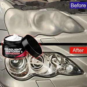 Car Headlight Repair Tool - Scratch Remover Yellowing and Oxidation, Restore Clarity, Long-lasting Light Coating Protective