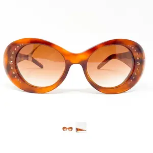 St. Tropez in Leopard Sunglasses