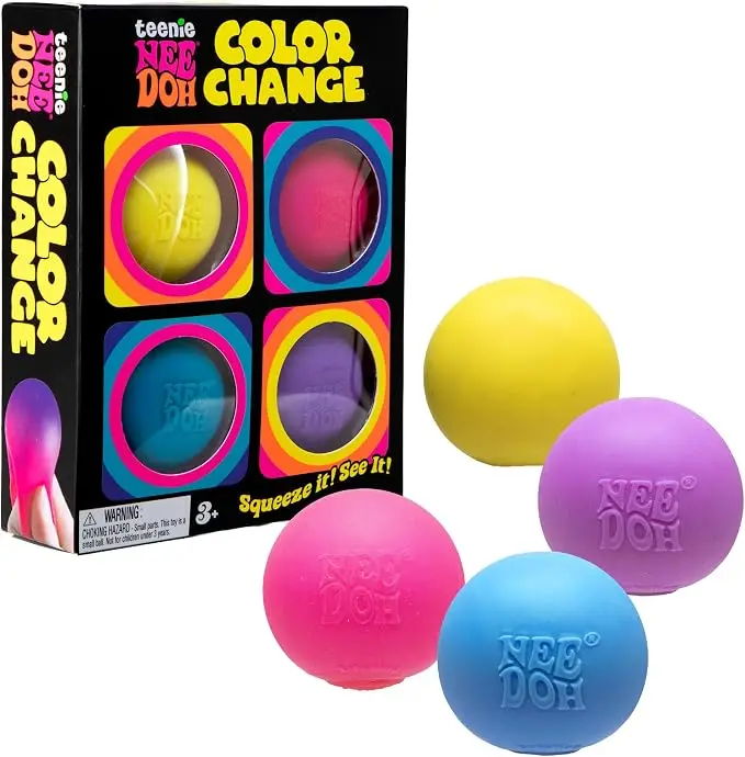 NeeDoh Teenie Color Change Mutipack (Colors May Vary) - Collectible