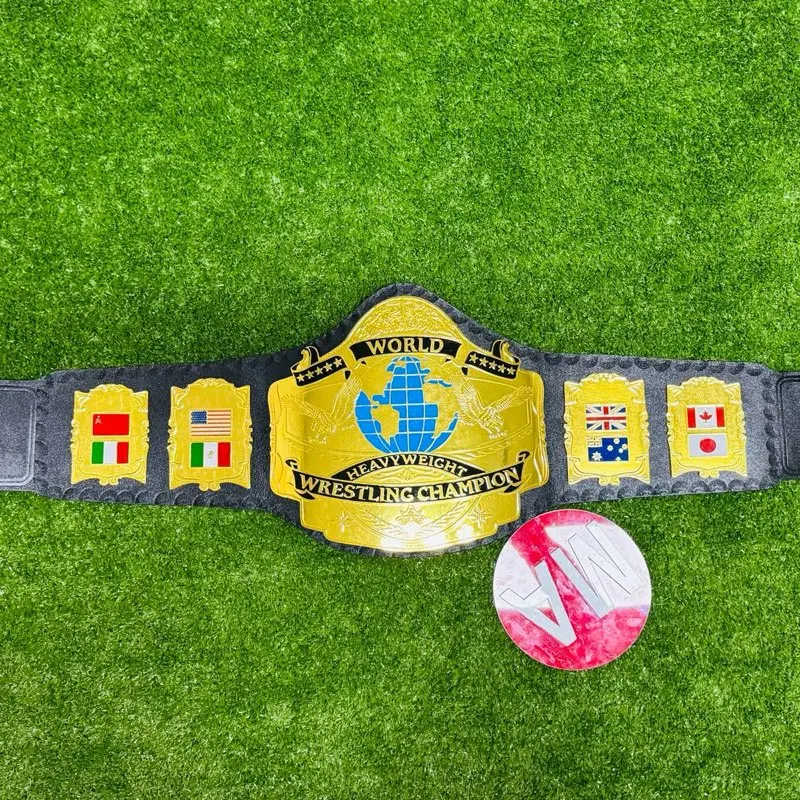 Premium Gold Andre 87 wwe Heavyweight Wrestling Championship Belt Adult Size 4mm