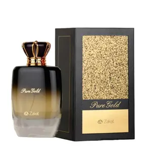 Zakat Parfums | Pure Gold | Eau De Parfum | Unisex Fragrance | 100 ML - 3.4 oz | Sweet - Citrus & Floral Notes