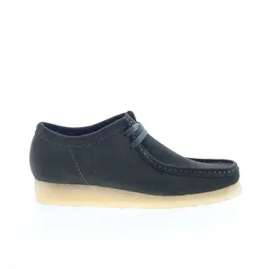 Clarks Wallabee 26178219 Mens Green Suede Oxfords & Lace Ups Casual Shoes