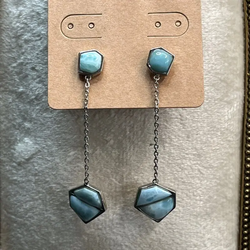 Larimar in silver