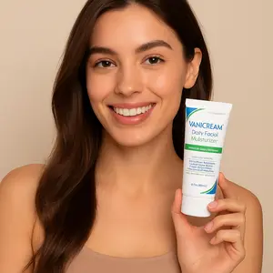Vanicream Sensitive Skin Moisturizer – Lightweight Fragrance-Free Hydration with Hyaluronic Acid & Glycerin, 3 oz