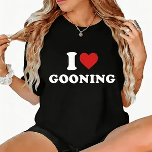 I Heart Gooning Stylish Graphic Tees For Trendsetters – Vintage-Inspired Unique Statement Pieces Streetwear Essential Comfortable Fit T-Shirt
