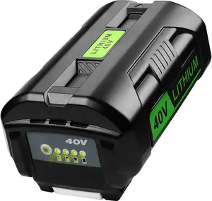 6.5Ah 40 Volt for Ryobi  40V OP4026 OP4050 OP4060 OP40601 Replacement for Ryobi 40V