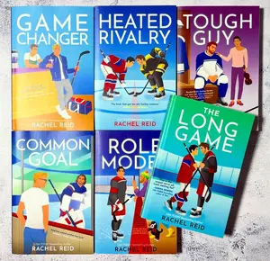 (A must-have) Game Changers Series: Books 1–6 Full (Complete Set) by Rachel Reid | Game Changer, Heated Rivalry, Tough Guy, Common Goal, Role Model, The Long Game | Now on Crave & HBO Max