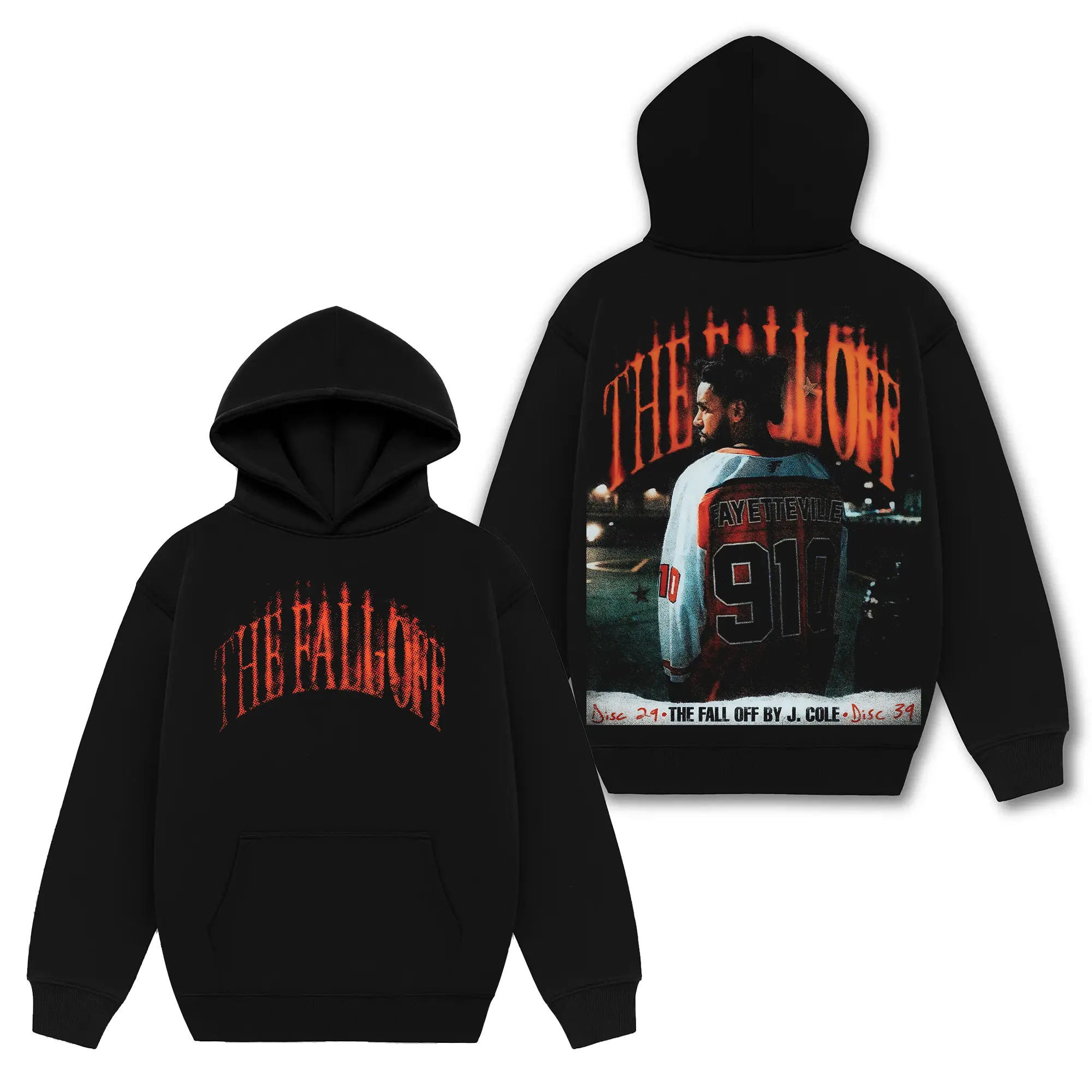 The Fall-Off - J. Cole 2026 Merch Premium Cotton Hoodie T-Shirt