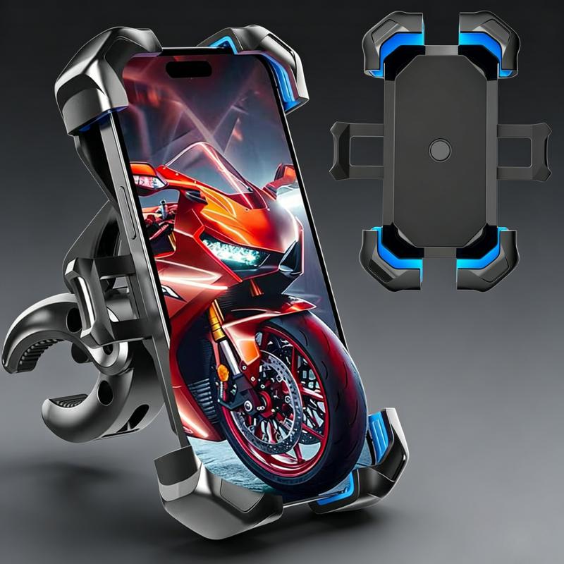 Motorcycle Phone Mount | 1s Auto Lock Anti-Drop, 360° Rotatable, Fits iPhone/Samsung 4.7-7.0" (Bike/ATV/Scooter) Motorcycle Phone Mount | 1s Auto Lock Anti-Drop, 360° Rotatable, Fits iPhone/Samsung 4.7-7.0" (Bike/ATV/Scooter)