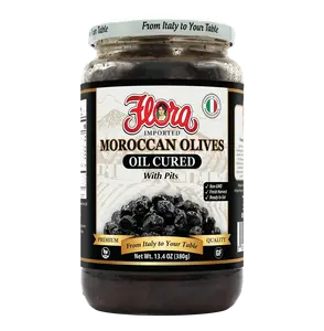 Oil Cured Moroccan Olives - With Pits - 10.6 oz