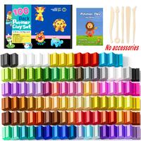 100 pcs Small Polymer Clay（No accessories）