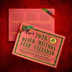 Black History Year Calendar - Jahko Designs
