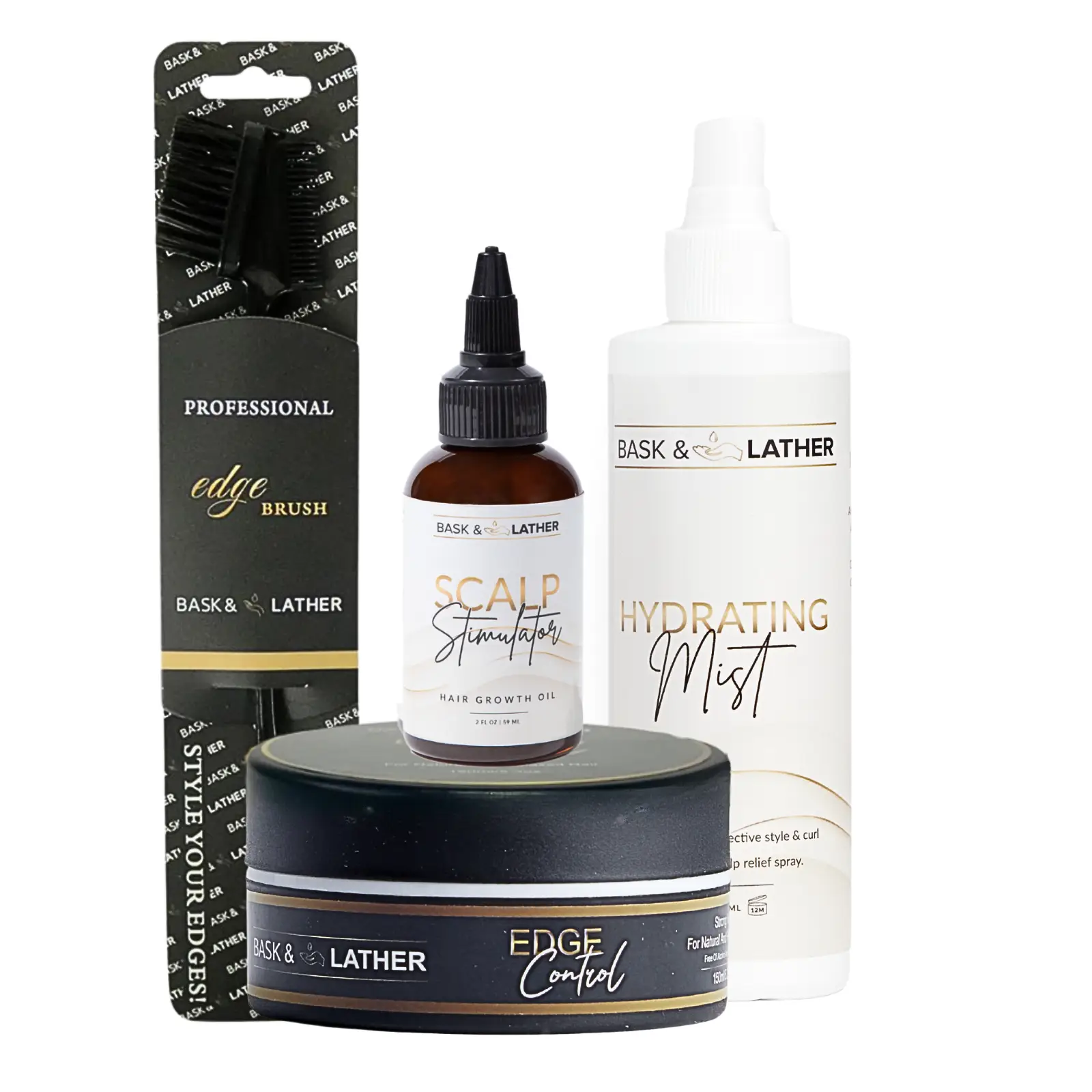 Protective Hairstyle & Edge Growth Bundle