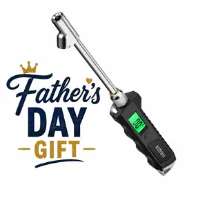 AstroAI Digital Tire Pressure Gauge, 230 PSI Heavy-Duty Dual-Head Stainless Steel Mechanic Tool for Vehicles, Cars, Trucks, RVs, with Backlit LCD, Flashlight, Auto Parts Accessories, #fathersdaygift