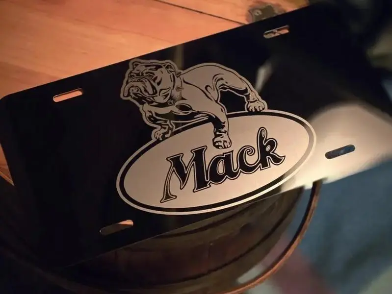 Mack Vanity License Plate