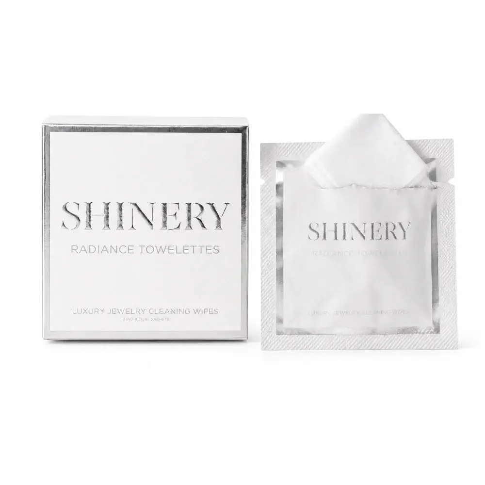 SHINERY RADIANCE TOWELETTES Jewelry Cleaner