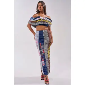 THAT GIRL GRAPHIC TEE MAXI SKIRT