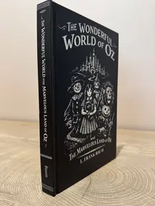 Wizard of Oz & Land of Oz by L. Frank Baum - Black Spine Book Collection