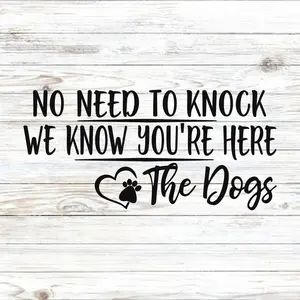 Dog Mom Sign Decal, Wall Decor, Door Decor, Front Door Decal, Sign Making Decal, Custom Sign Decal, Farmhouse Decal, Front Door Decal