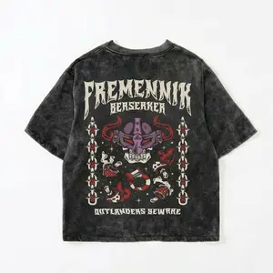 OSRS Berserker Fremennik Acid Wash Oversized T-Shirt, Old School RuneScape Graphic Tee, Vintage Washed Streetwear Shirt, Retro Gaming Apparel, Unisex Loose Fit Cotton Tee, Gamer Gift for Him Her, TikTok Trend Outfit