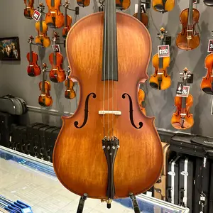 Strumenti a Corde 107: Student Cello, Solid Spruce Top, Matte Finish - 4/4