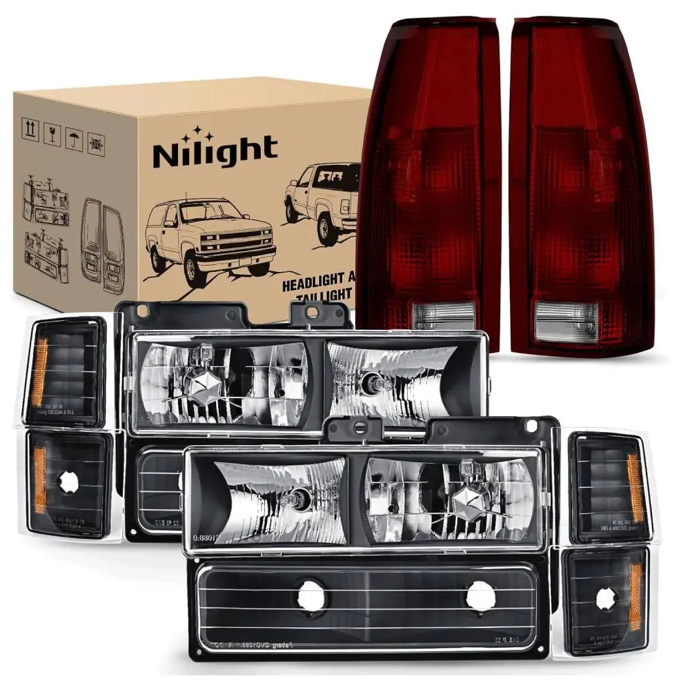 Black Housing + Amber Reflector w/Tailight