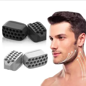 Silicone Jaw Trainer, Multi Resistance Level, Fishbone Design, Facial Muscle Trainer, Fitness Accessory for Men & Women, Perfect Gift, Facial Care Tools