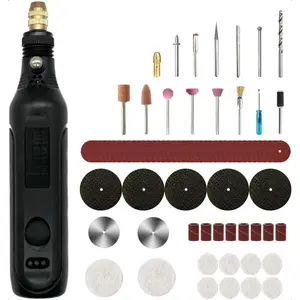 Mini Cordless Rotary Tool Detail Sander Grinder Small Grinding Pen Set with| 101 Accessories| for Small Crafts & Projects