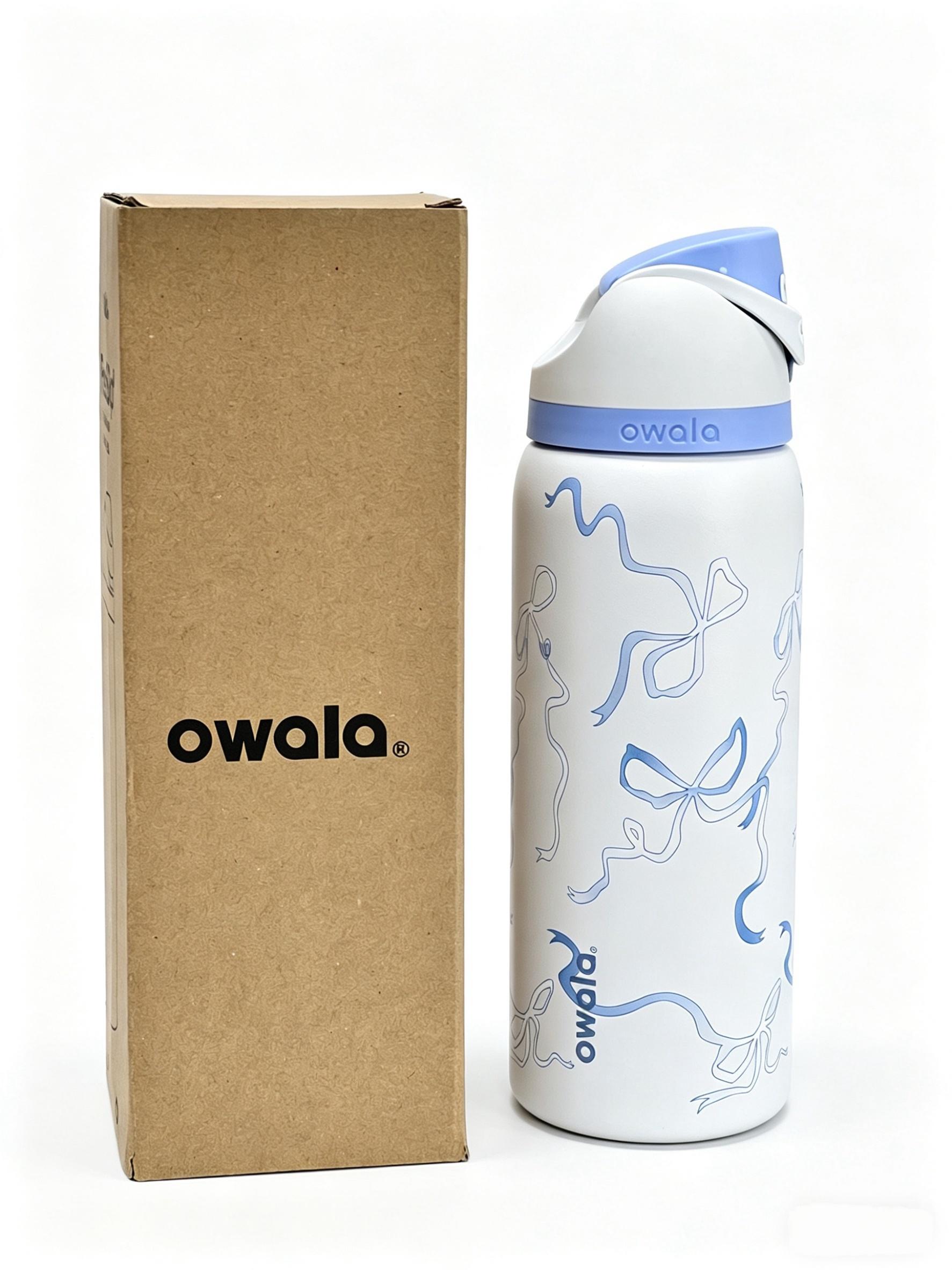 Owala 32oz Insulated Double-Wall Travel Cup with Straw, Large Capacity, Portable, Perfect Gift for Students and Athletes