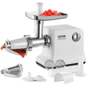 VEVOR Electric Tomato Strainer, 700W Tomato Sauce Maker Machine, 5.5 LBS/Min Food Strainer and Sauce Maker, Pure Copper Motor Food Mill with Reverse Function for Tomato Strawberry Blueberry SauceVEVOR Super Brand Day