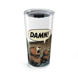 Beaver DAMN! - Friday Porch Parody | Critter Cinema 20oz Tumbler