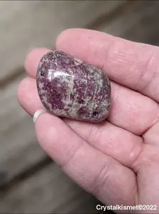 Ruby Tourmaline Tumbled Stones consciously Sourced