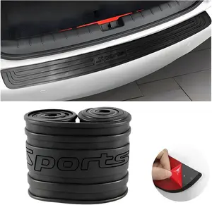 Rear Bumper Guard, Anti-Scratch Auto Trunk Door Entry Protector, Non-Slip Bumper Protection Strip for  , SUVs, , Universal Exterior  Accessories (, 35")