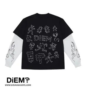 "DiEM" Long-Sleeve T-Shirt (Black)