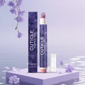 Cuticle Oil Pen for Dry Cuticles, Nail Care Pen with Jojoba Oil, Grapeseed Oil & Vitamin E, Cuticle Pusher for Daily Manicure & Pedicure Care