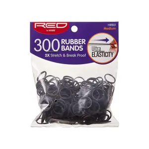 RED by KISS Rubber Hair Band Medium (300pcs)
