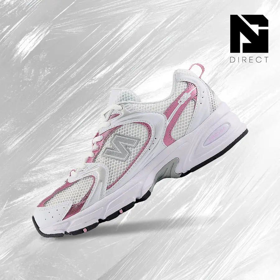 NEW BALANCE 530 Unisex Vintage Lifestyle Sneakers, Shock-Absorbing Retro Runner for Casual Streetwear in White Pink Sugar - MR530PK, New Balances, Shoes, Mr530pk Model, Athletic Shoes, Running, No, Basic