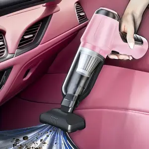 Portable Handheld Vacuum Cleaner, Wireless Suction Power Up to 3200pa, USB Charging, for Home & Car Use, Powerful Cleaning Tool, Lightweight Portable Vacuum