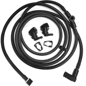 Windshield Washer Hose Jet fluid Spray Nozzles repair kit For 2011-2016 F250,F350,F450 Super Duty