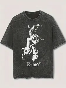Dr. Stone Senku T-Shirt Vintage Wash Anime Streetwear
