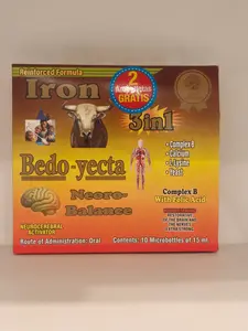Hierro, bedo-yecta y neoro balance 3 EN 1 y con 2 ampolletas gratis