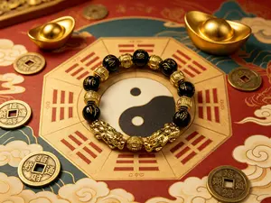 Taoist Blessed Pixiu Obsidian Bracelet | Attract Wealth & Block Negative Energy