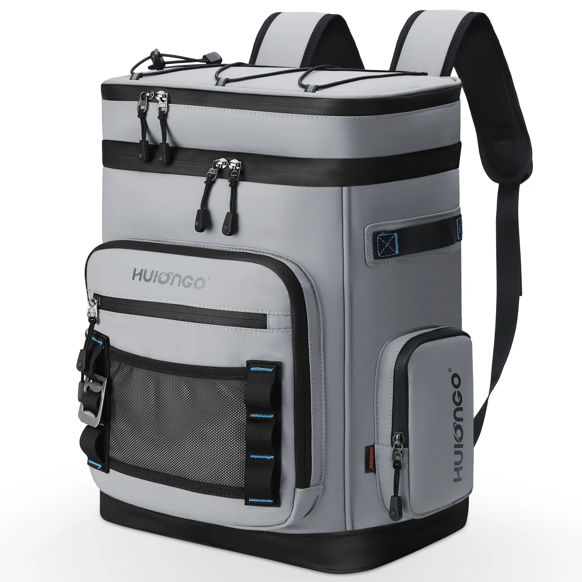 Large Waterproof Insulated Cooler Backpack for Men & Women, Leak Proof Cooler HULONGO-Large Waterproof Insulated Cooler Backpack for Men  main image 4