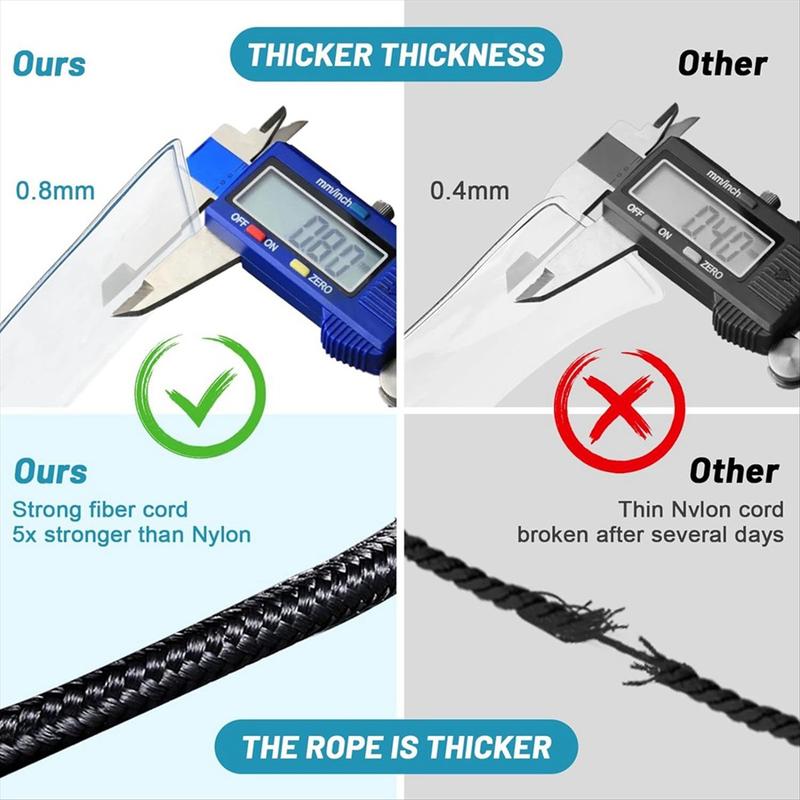 2 Pack ID Badge Holder with Retractable Reel Clear Vertical Card Heavy Duty Carabiner